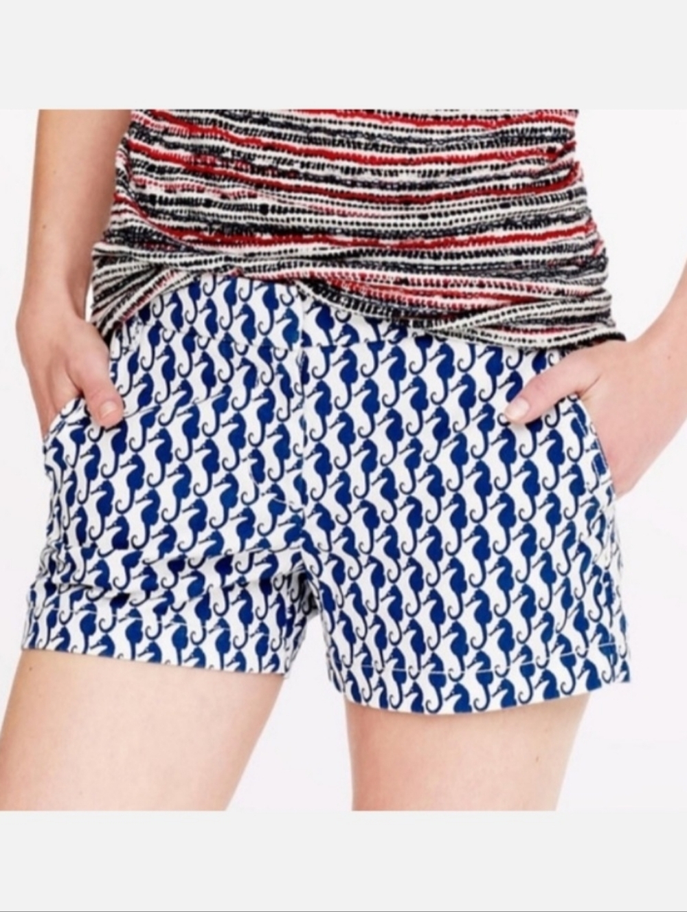 J Crew seahorse Cotton chino shorts 2